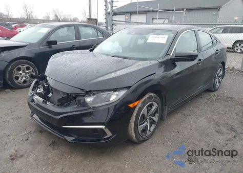 2020 Honda Civic Lx z USA, uszkodzony, nr VIN 2HGFC2F64LH547962